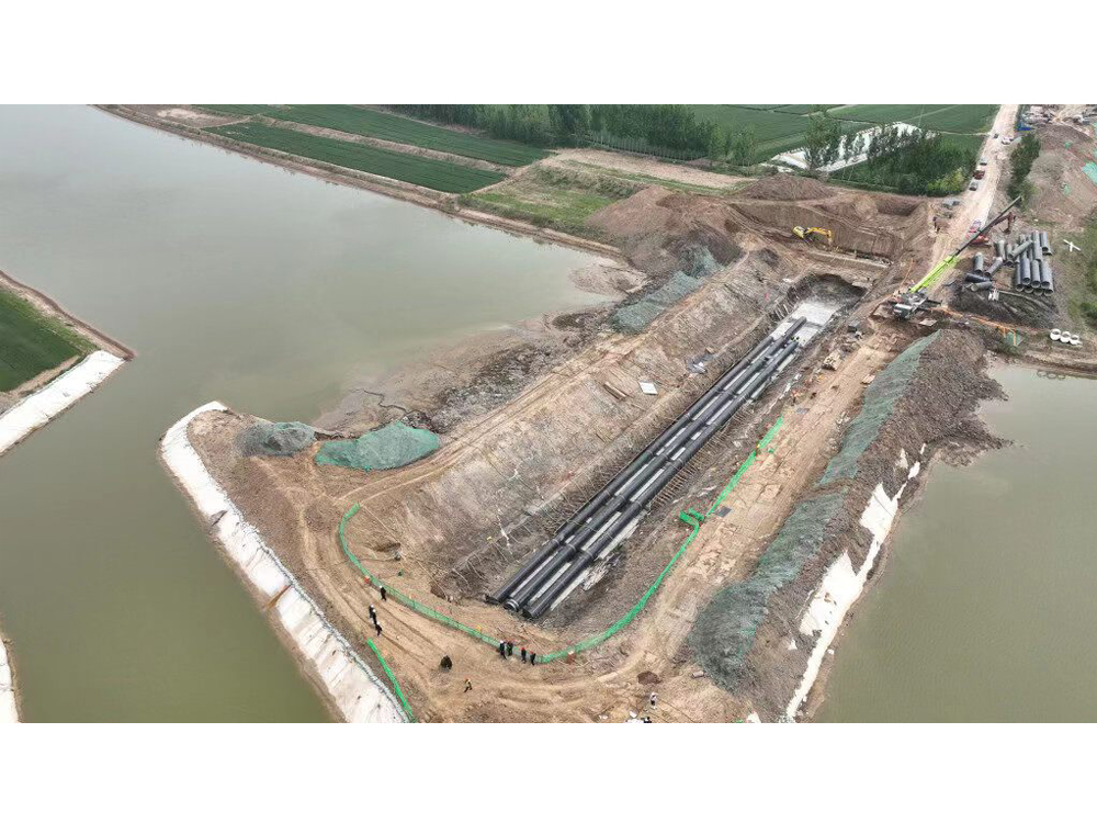 德州市向城區(qū)供水工程，管道多口徑、多管材，總長約40km